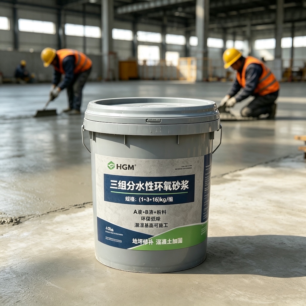 麻城三组份水性环氧砂浆